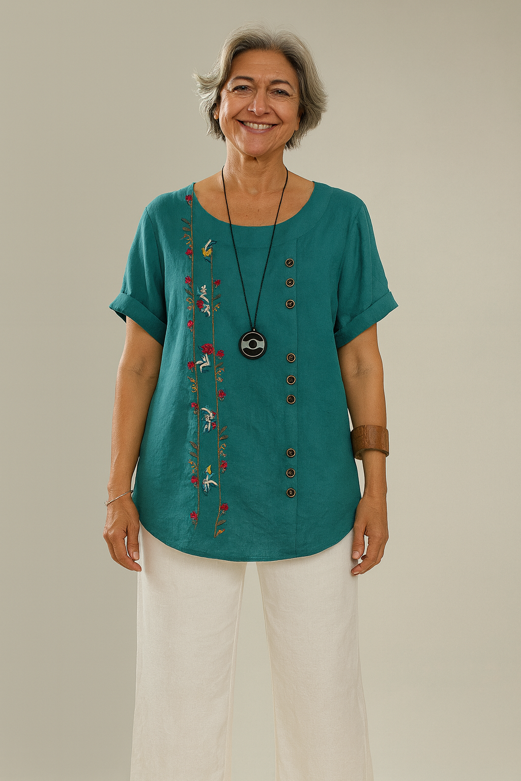 Blusa Bordada Gabi