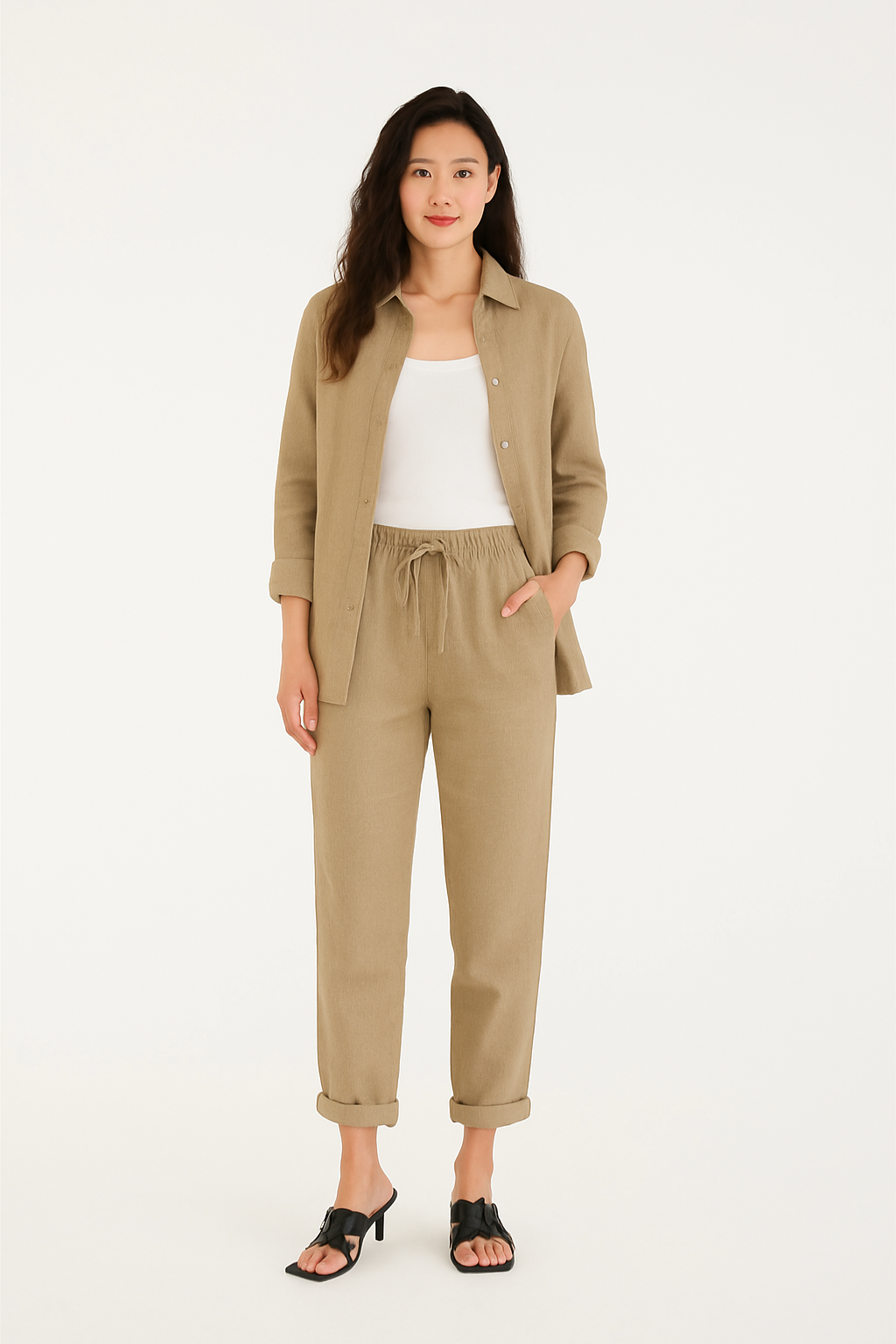Conjunto com Botão Isabele