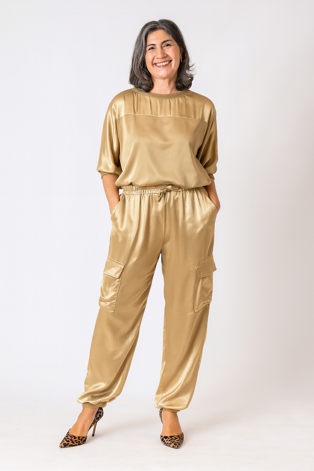 Conjunto Calça e Blusa Melina