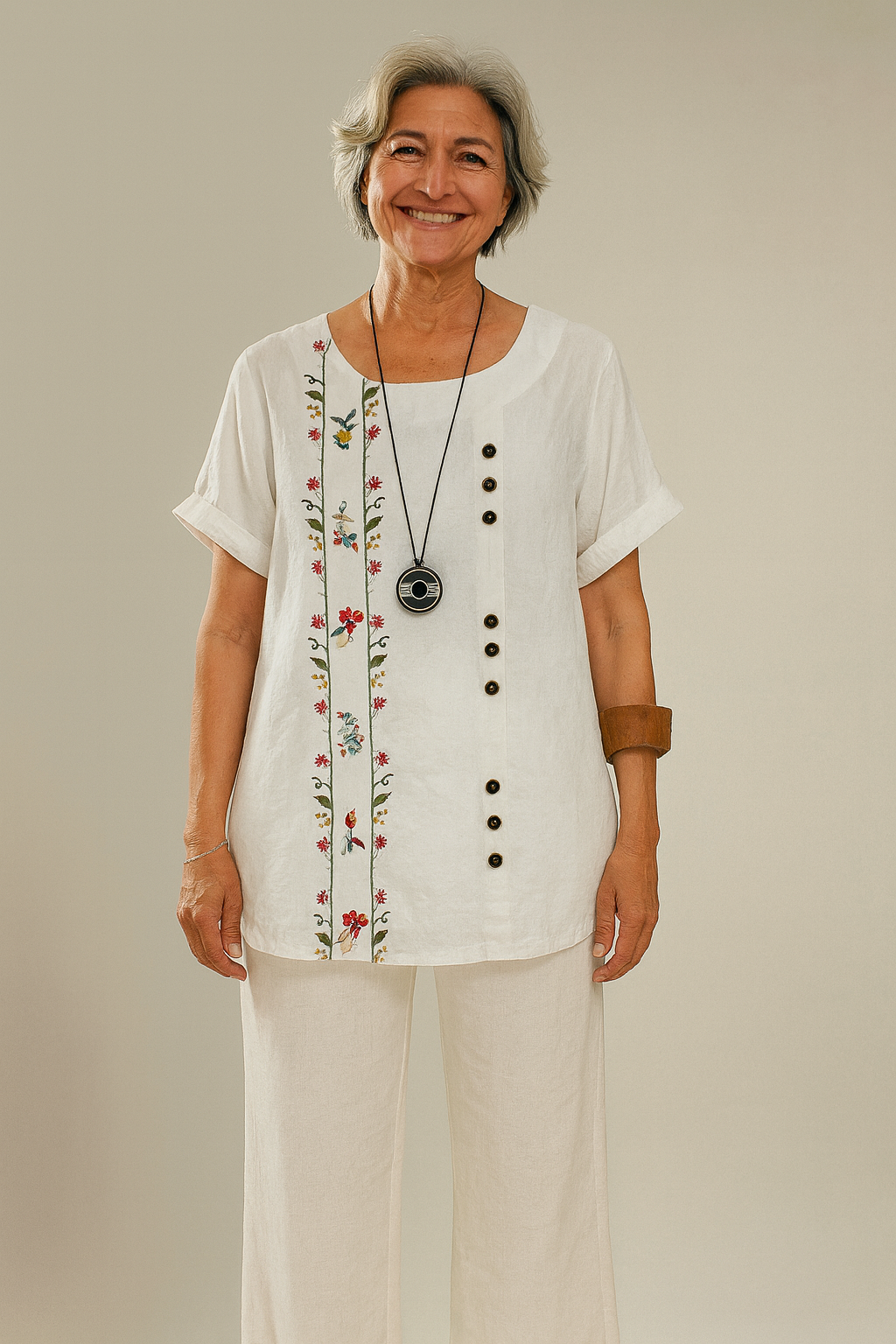 Blusa Bordada Gabi