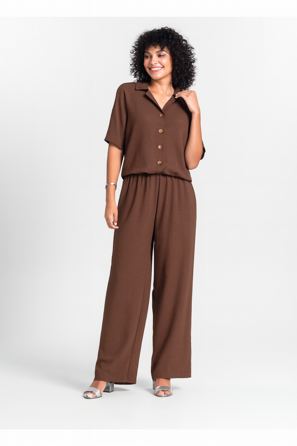 Conjunto de Camisa e Calça Priscila