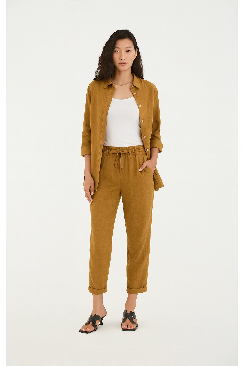 Conjunto com Botão Isabele