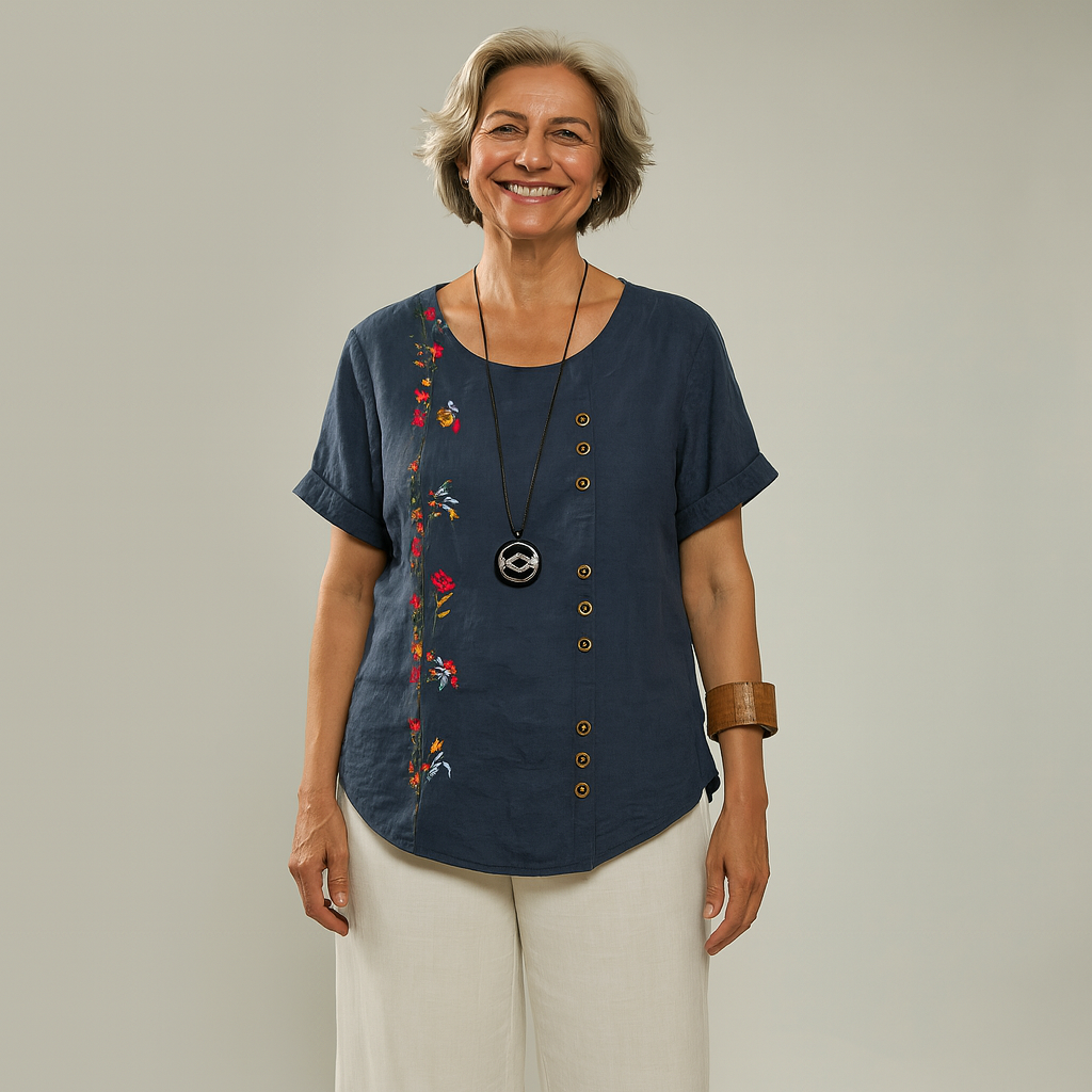 Blusa Bordada Gabi