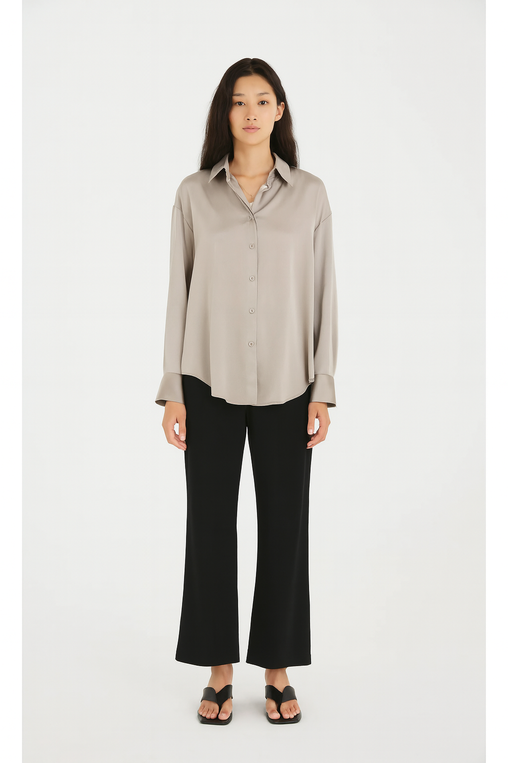 Camisa de Seda Paris