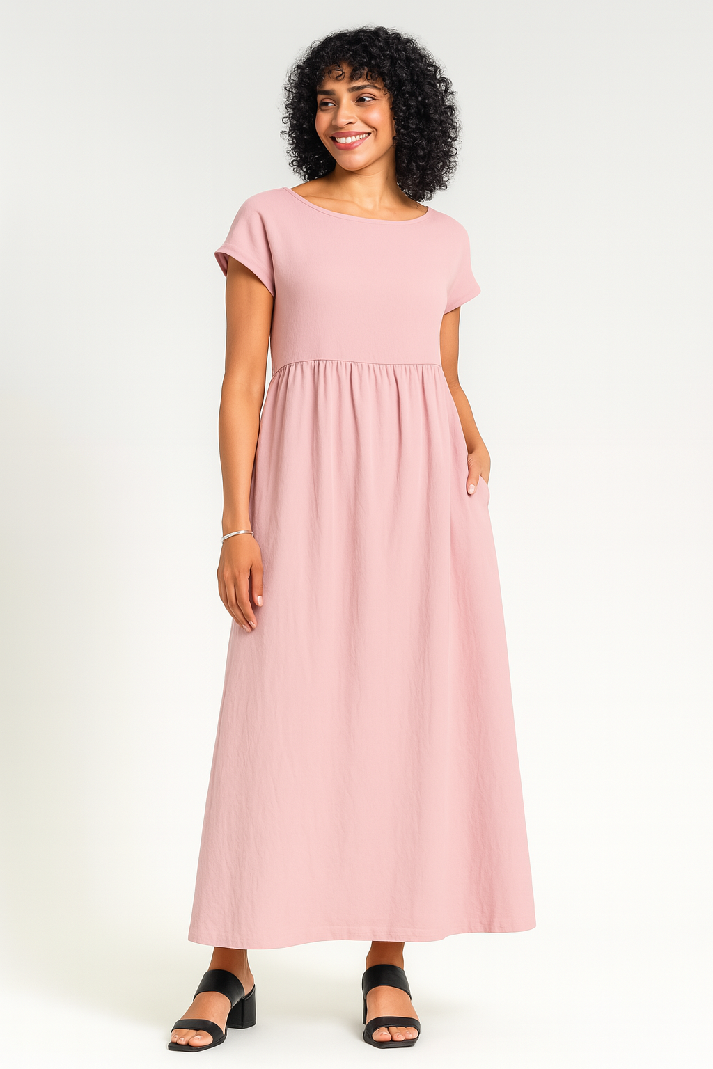 Vestido Linho Midi Athenas