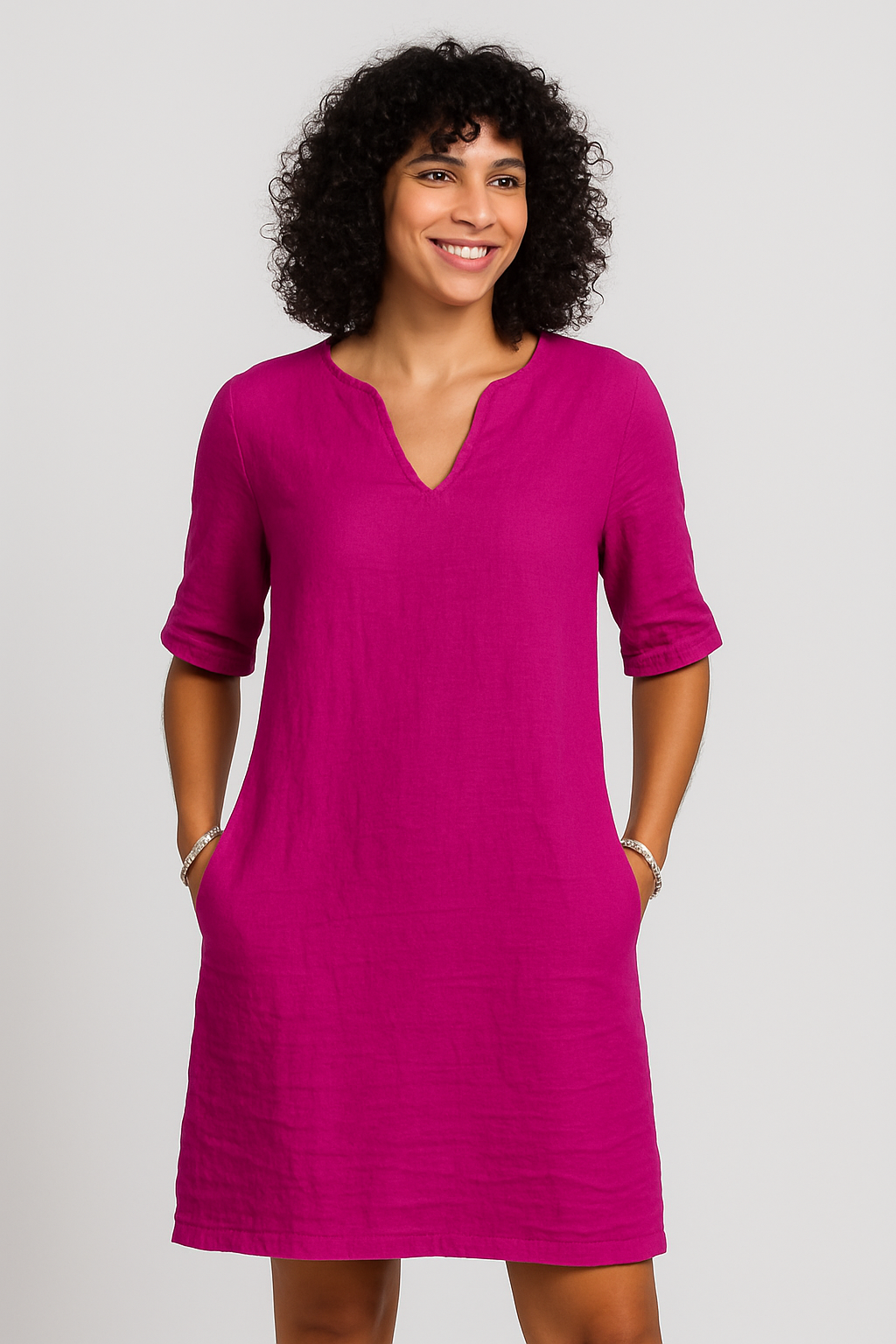 Vestido Linho Valentina