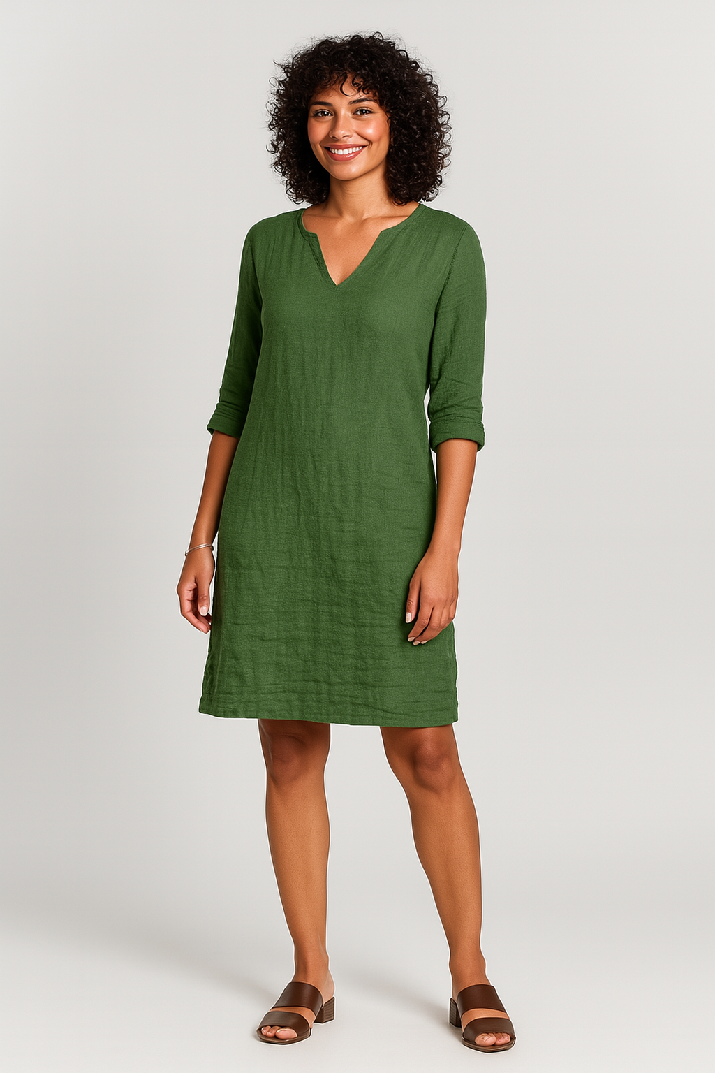 Vestido Linho Valentina