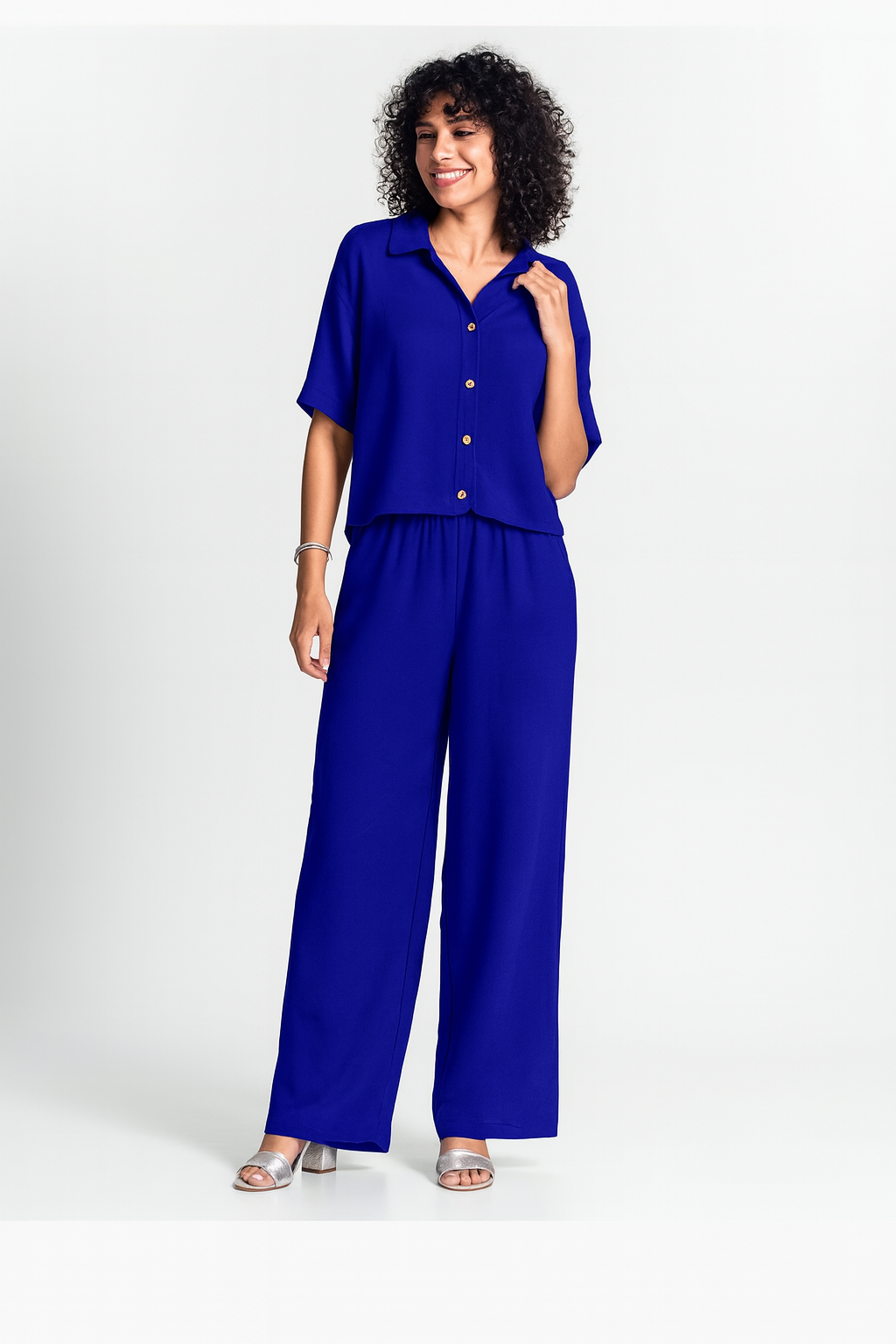 Conjunto de Camisa e Calça Priscila