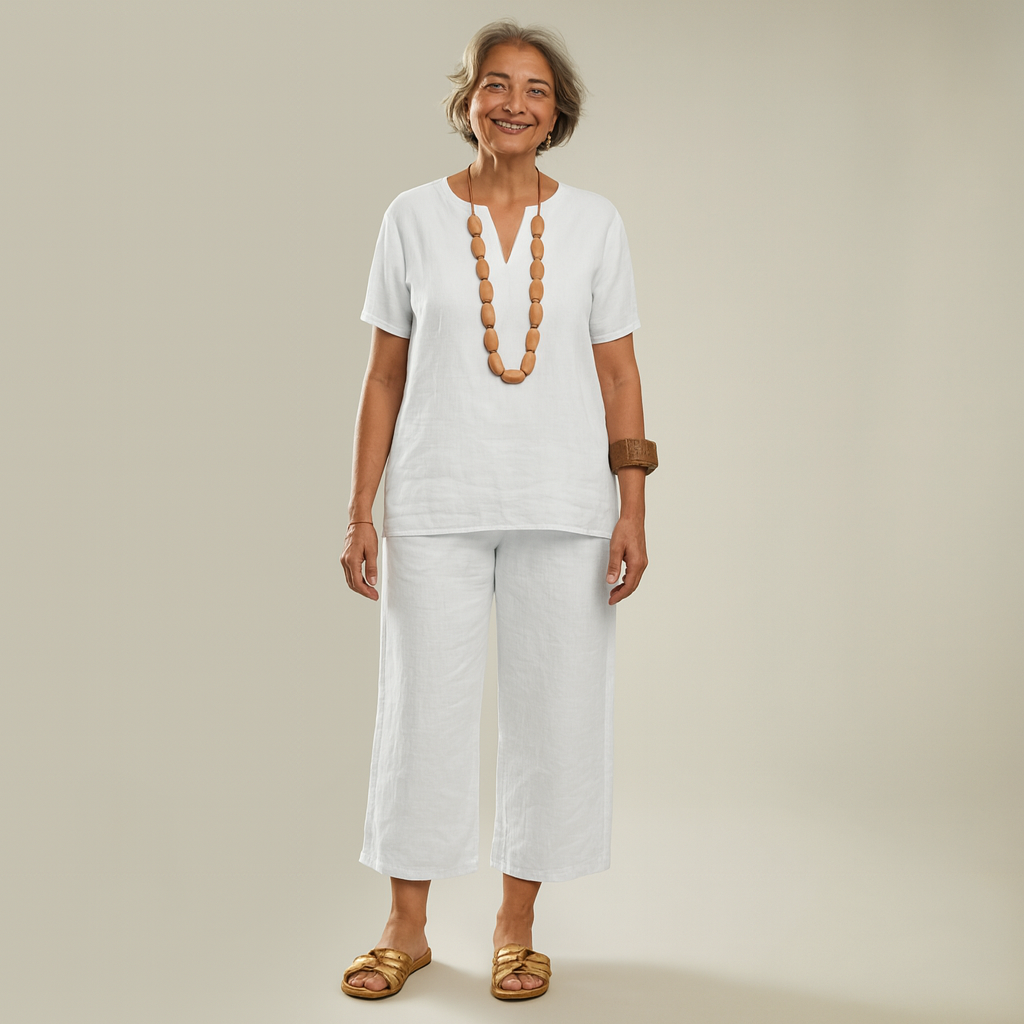 Conjunto Calça e Blusa Penélope