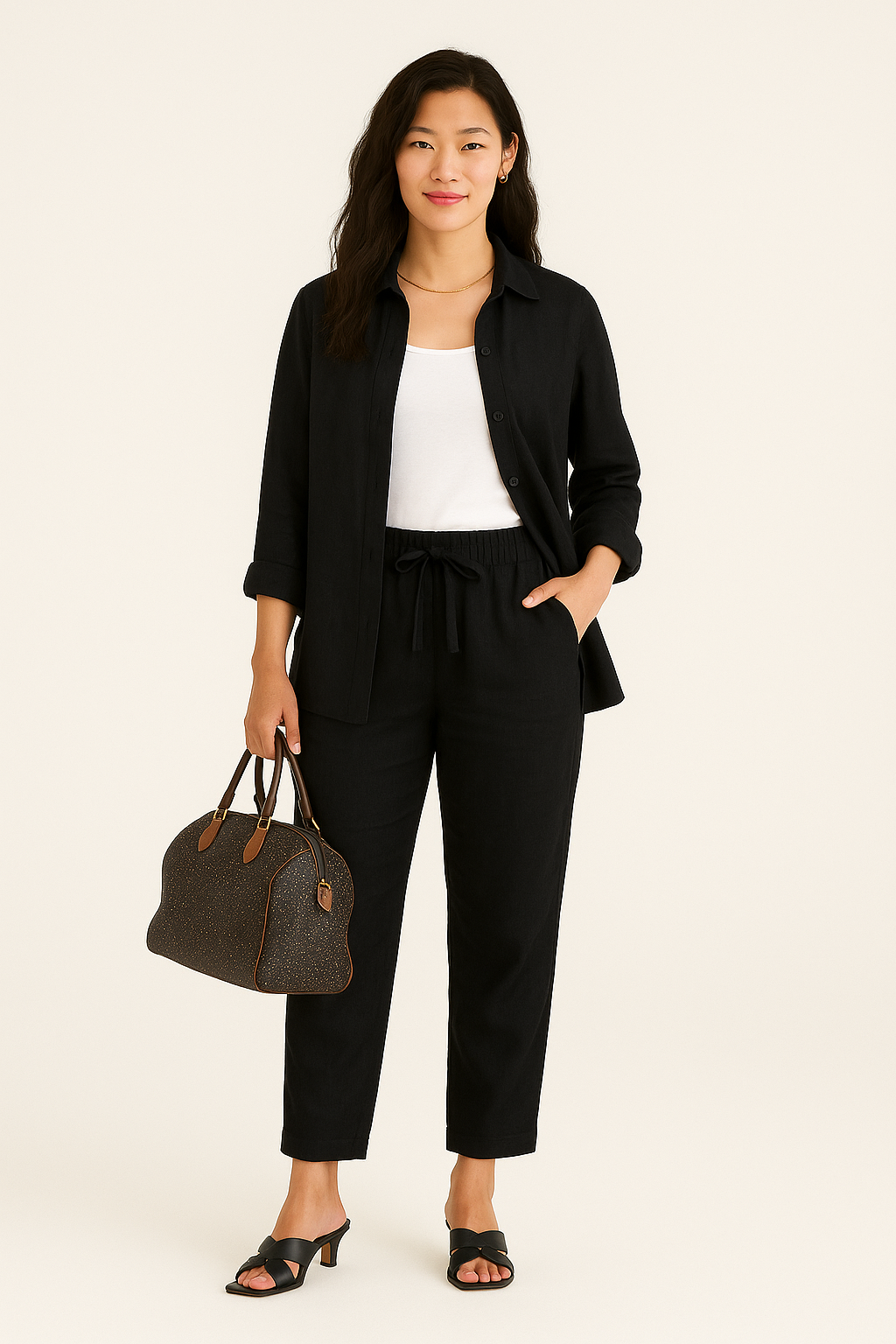 Conjunto com Botão Isabele