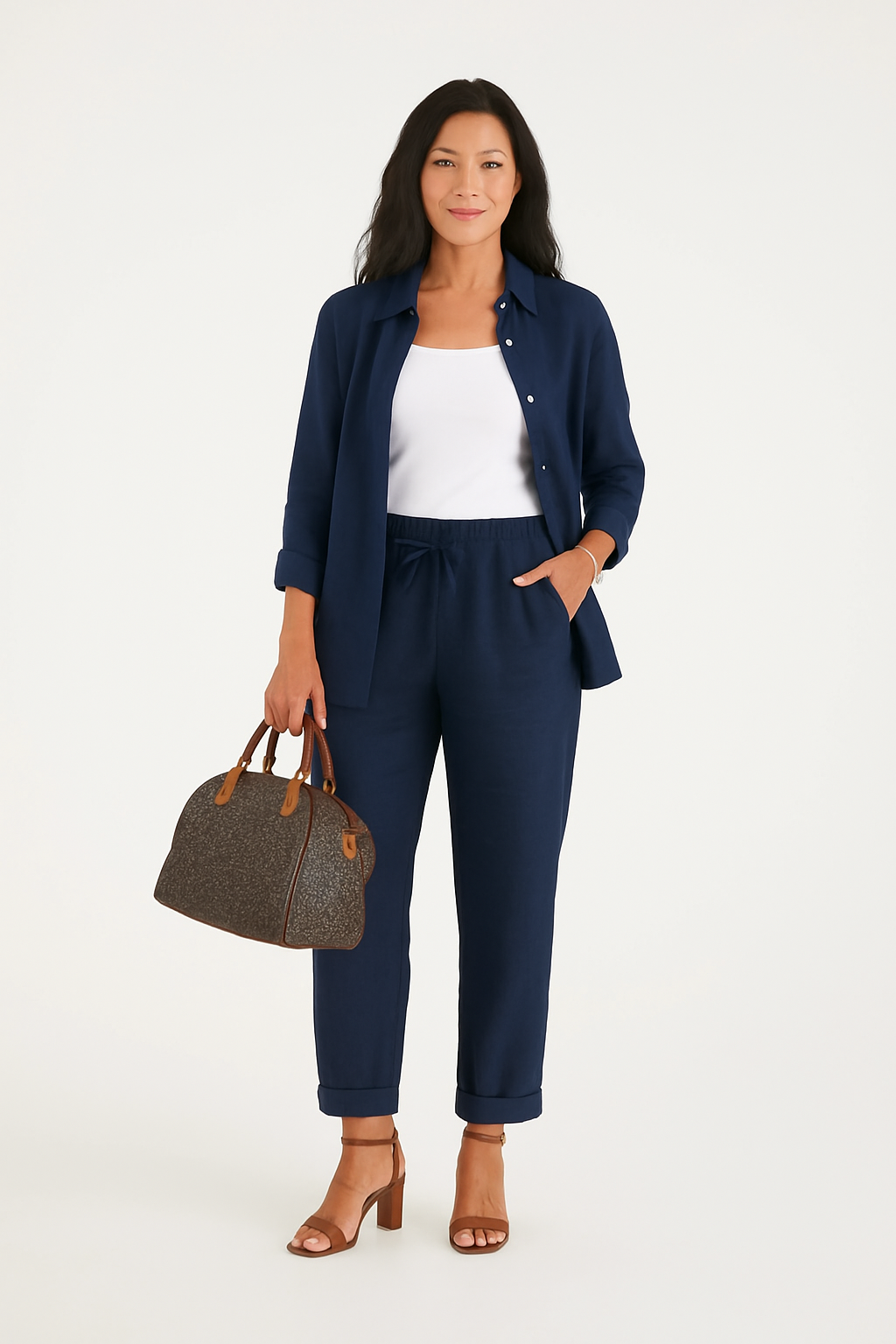 Conjunto com Botão Isabele