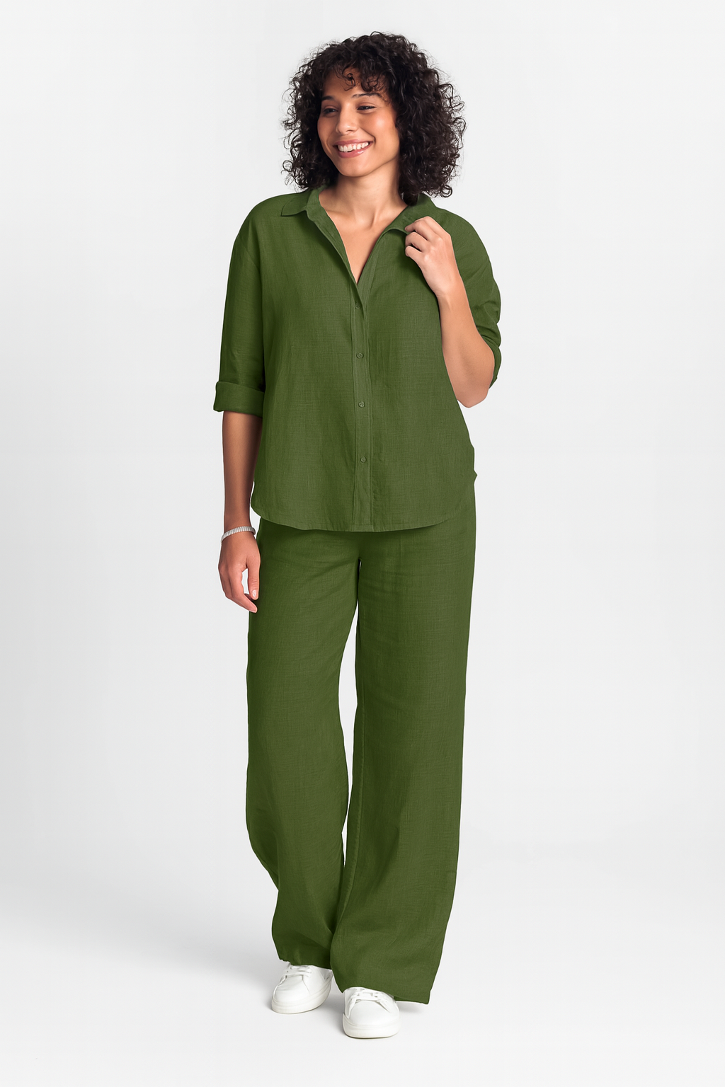 Conjunto de Camisa e Calça Priscila