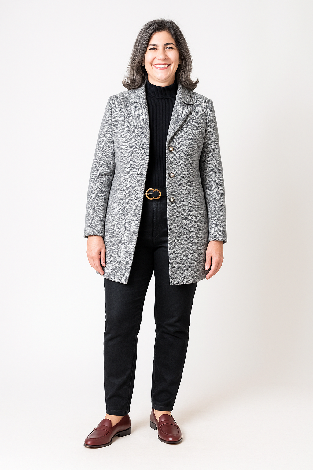 Casaco de Tweed Olivia