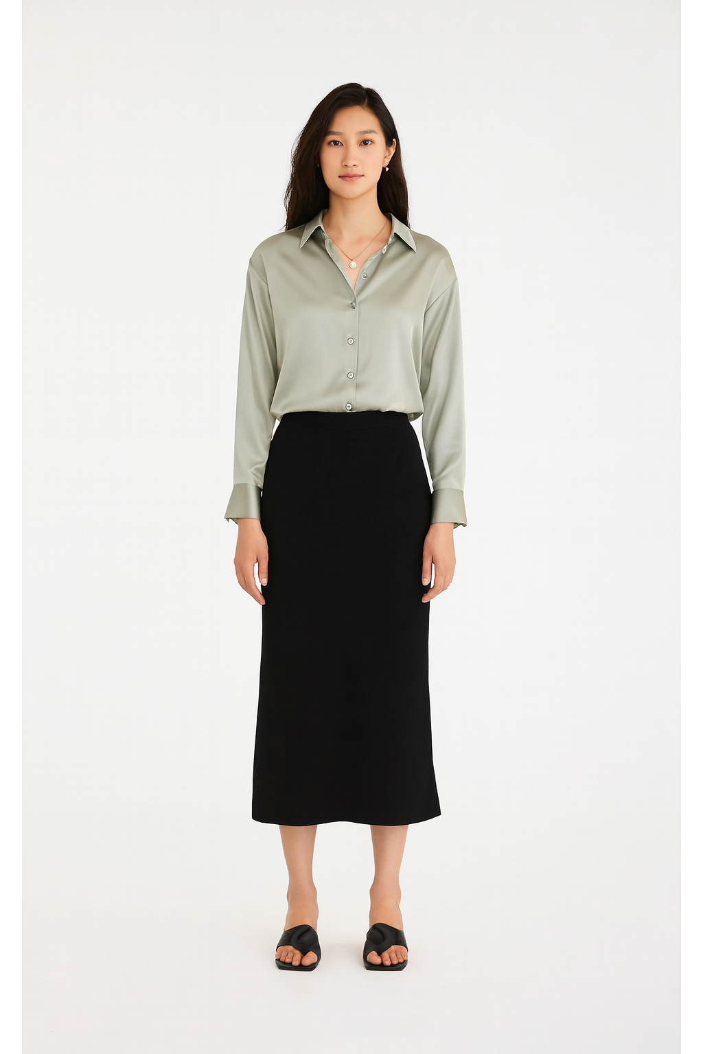 Camisa de Seda Paris