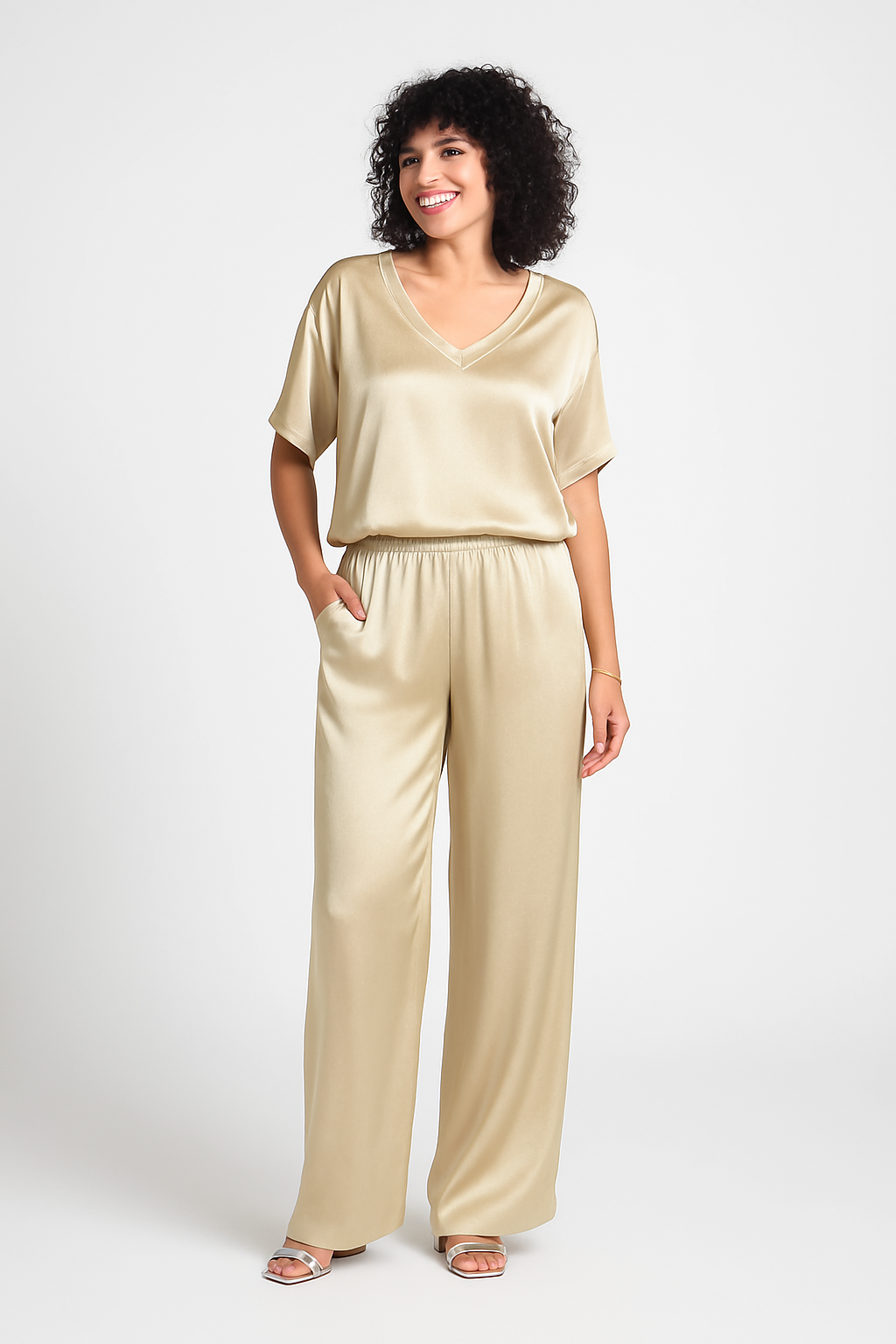 Conjunto Calça e Blusa Taline