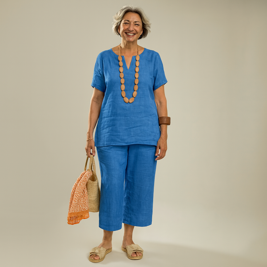 Conjunto Calça e Blusa Penélope