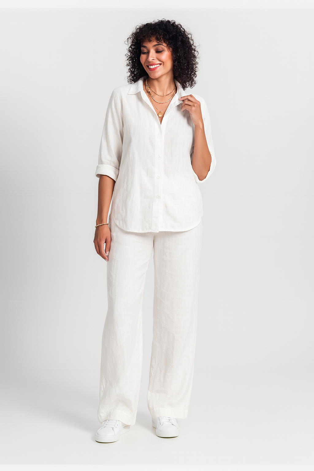 Conjunto de Camisa e Calça Priscila