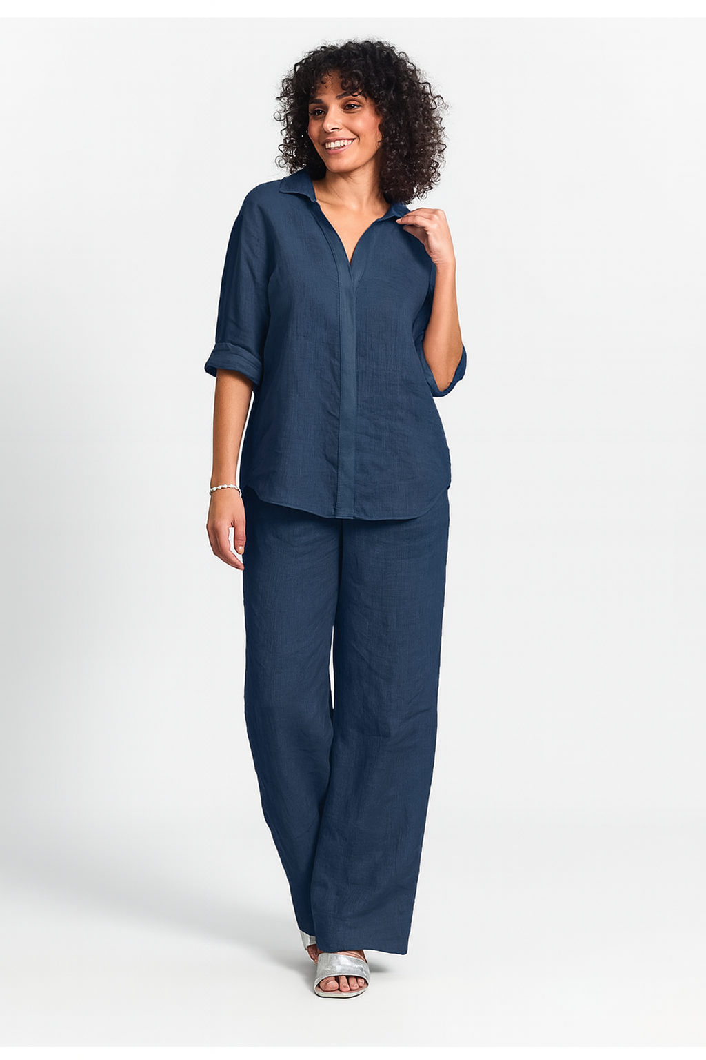 Conjunto de Camisa e Calça Priscila