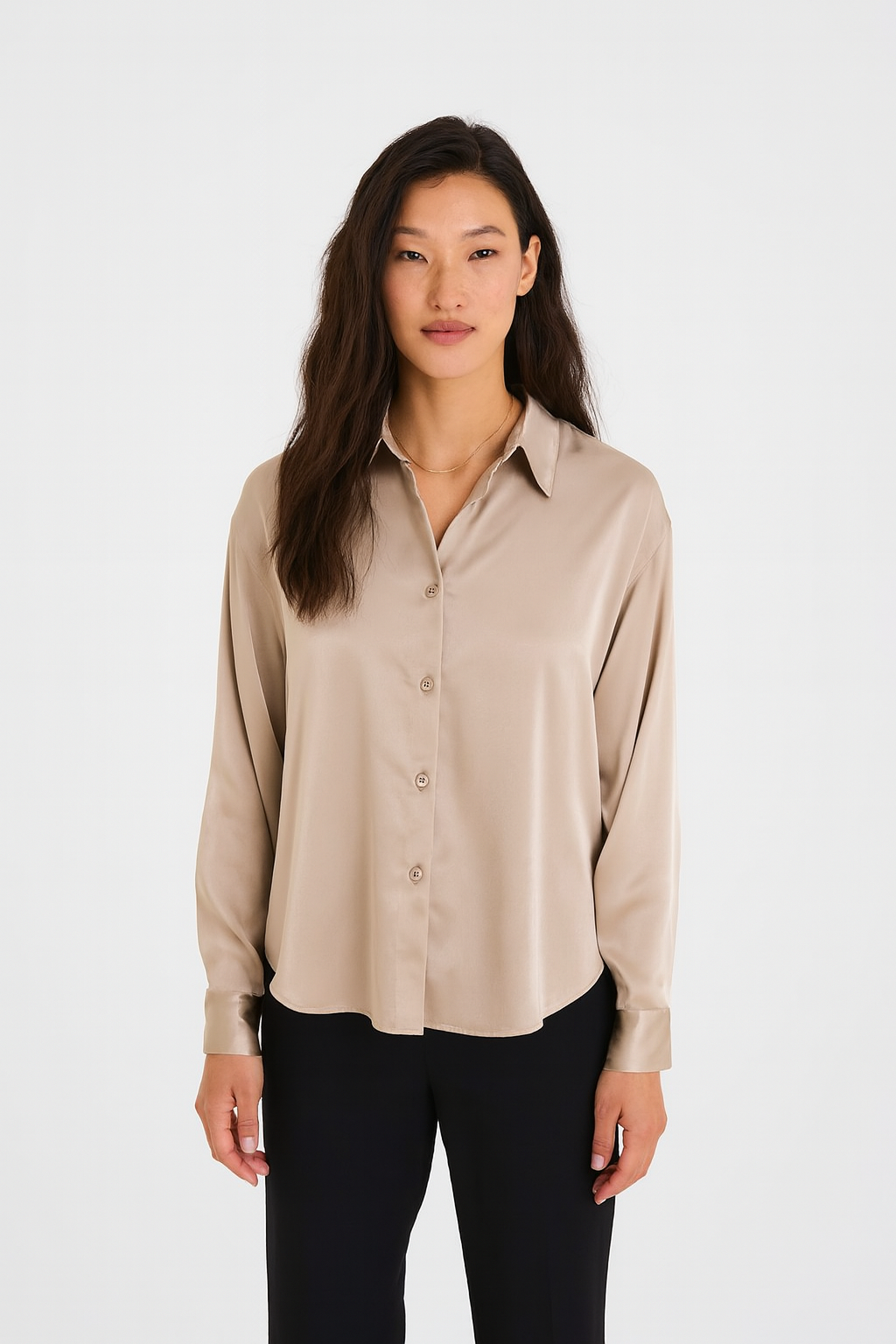 Camisa de Seda Paris