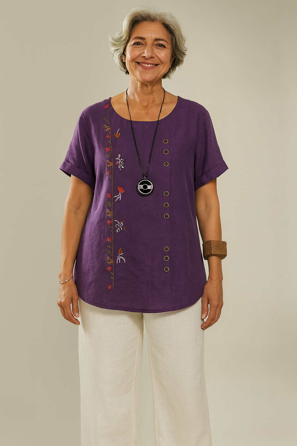 Blusa Bordada Gabi