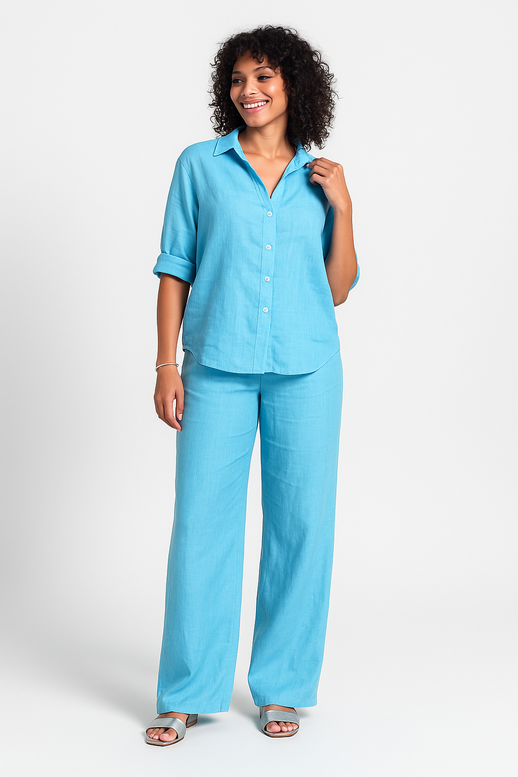 Conjunto de Camisa e Calça Priscila
