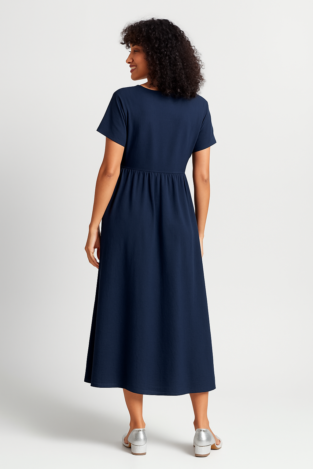 Vestido Linho Midi Athenas