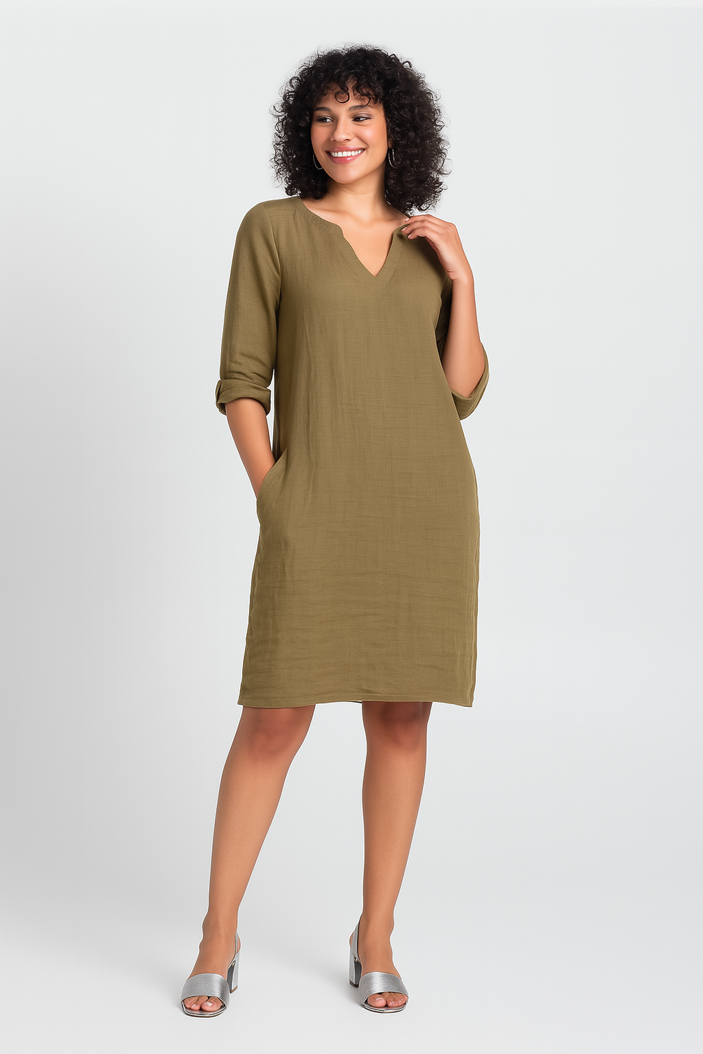 Vestido Linho Valentina